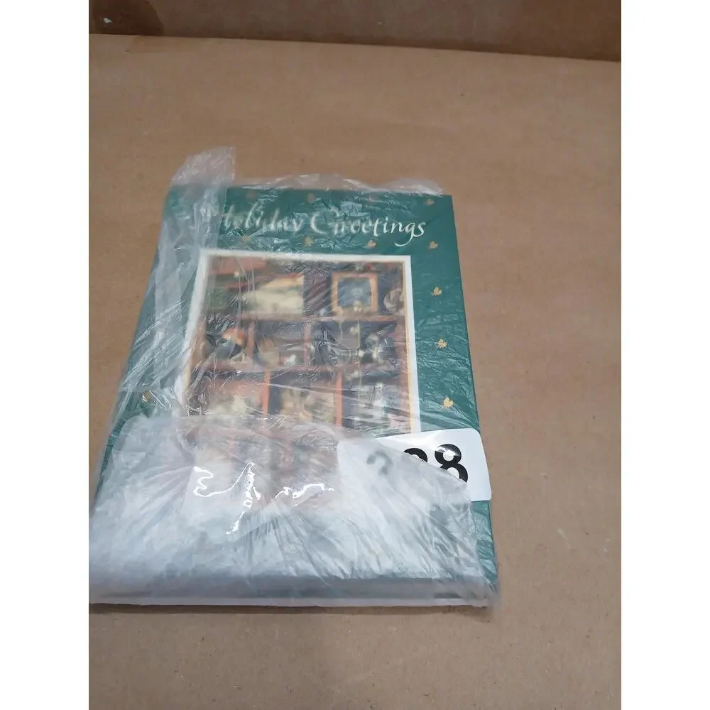 Plus Mark Holiday Greetings Christmas Cards Vintage Set Made in USA 18 Pieces